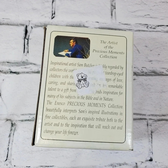 1995 Precious Moments "He Covers The Earth With His Beauty" Vintage Ornament HM7 - Picture 11 of 12